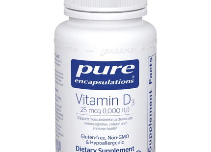 Vitamin D3 25 mcg (1,000 IU)