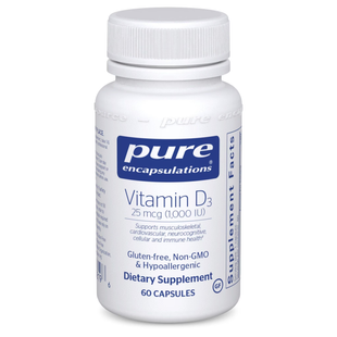 Vitamin D3 25 mcg (1,000 IU)