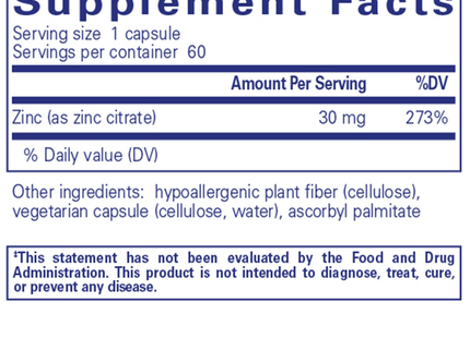 Zinc (citrate)