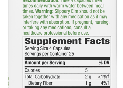 Slippery Elm Bark