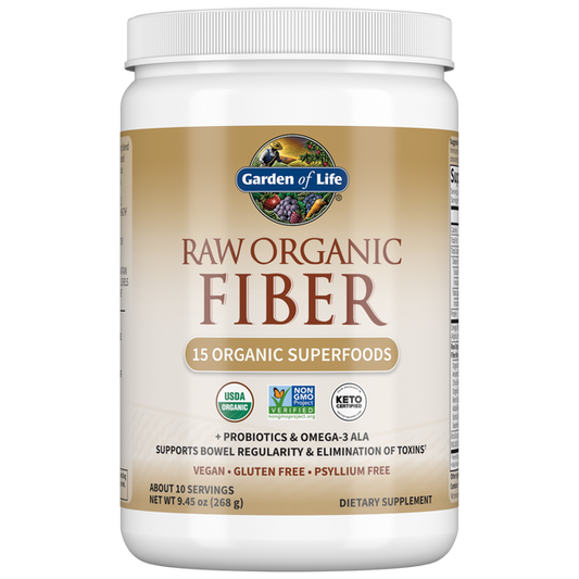 Organic Raw Fiber Powder