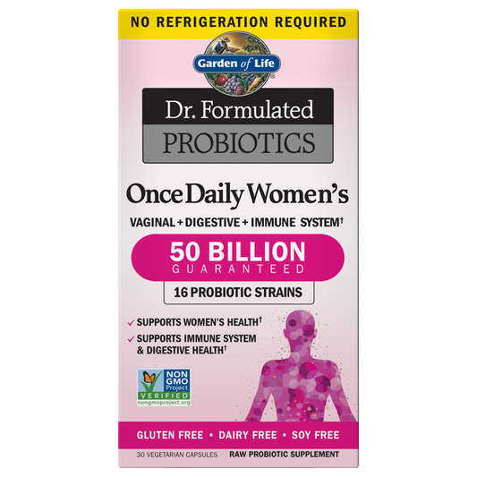 Dr. Formulated Probiotics Once Daily Women's Shelf-Stable 30 Capsules
