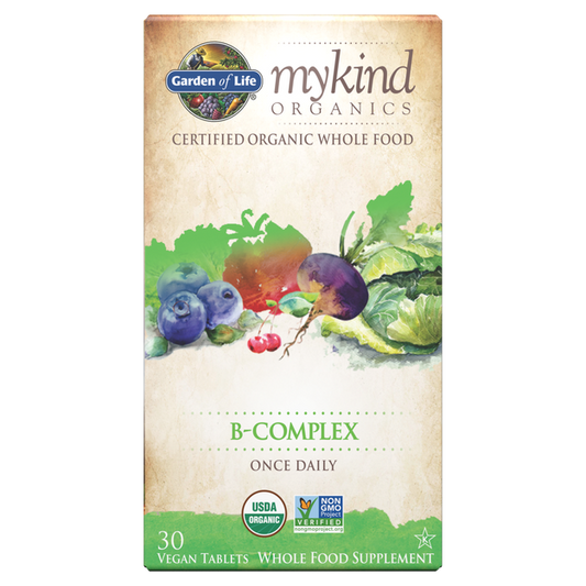 mykind Organics B-Complex Once Daily 30 Tablets