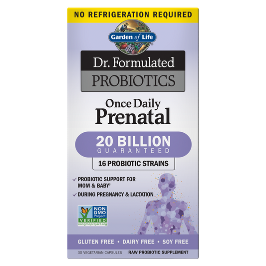 Dr. Formulated Probiotics Once Daily Prenatal Shelf-Stable 30 Capsules