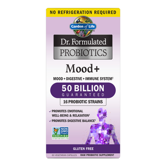 Dr. Formulated Probiotics Mood+ Shelf-Stable 60 Capsules