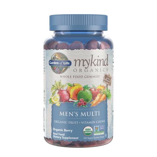 mykind Organics Men's Multi Berry 120 Gummies