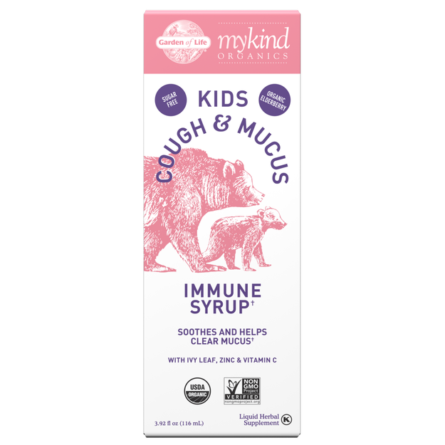 mykind Organics Kids Cough & Mucus Immune Syrup†