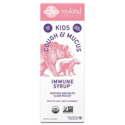 mykind Organics Kids Cough & Mucus Immune Syrup†