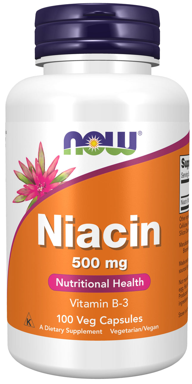 Niacin 500 mg Veg Capsules