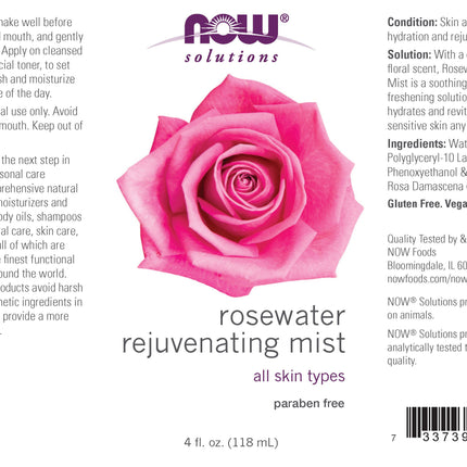 Rosewater Rejuvenating Mist