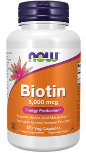 Biotin 5,000 mcg