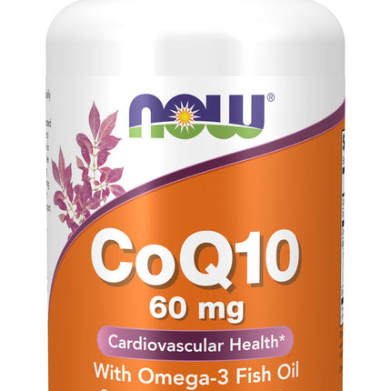 CoQ10 60 mg with Omega 3 Fish Oil