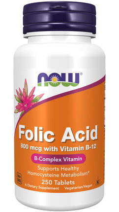 Folic Acid 800 mcg with Vitamin B-12