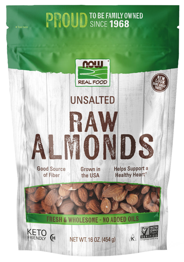 Almonds, Raw and Unsalted