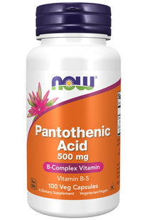 Pantothenic Acid 500 mg Capsules