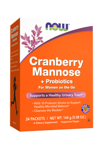 Cranberry Mannose + Probiotics Packets