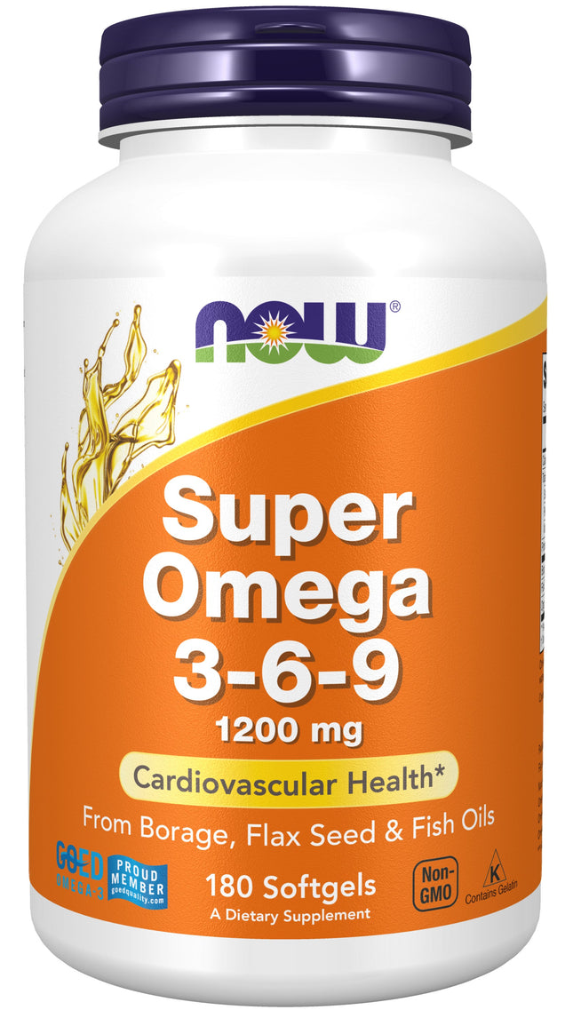 Super Omega 3-6-9 1200 mg Softgels