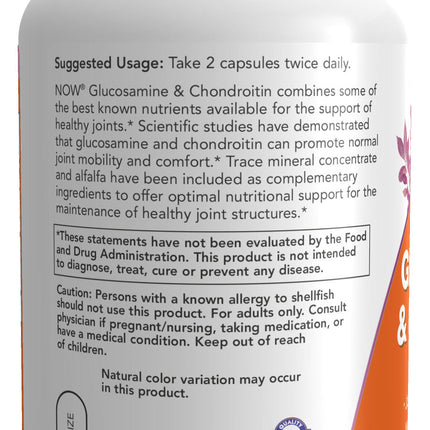 Glucosamine & Chondroitin with Trace Minerals